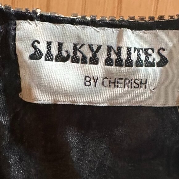 Vintage Silky Nites Silk & Beaded Evening Jacket XL PTP up to 24" EUC - Picture 15 of 16